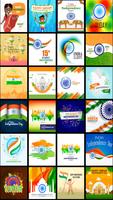 Independence Day Greeting Cards 15 Aug captura de pantalla 3