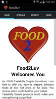 Food2LUV Affiche