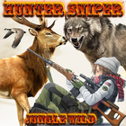 Hunter Sniper Jungle Wild 3D Best 2018 أيقونة