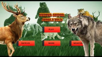 Hunter Sniper Jungle Wild 3D Best 2018 पोस्टर