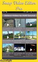 Snap Video Editor Pro capture d'écran 3