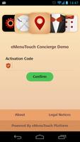 eMenuTouch Concierge screenshot 1