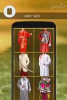 Man Traditional Photo Suit plakat