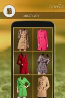 Woman Trench Coat Photo Suit পোস্টার