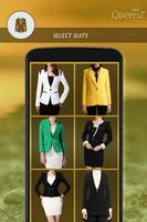 Woman Jacket Photo Suit الملصق