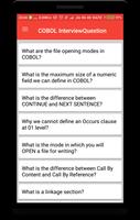 COBOL Interview Questions screenshot 1