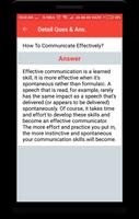 Communication Skill Interview Question Screenshot 2