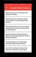 Computer Network Security Q&A gönderen