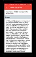 8051 Microcontroller Interview Question اسکرین شاٹ 3