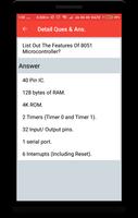 برنامه‌نما 8051 Microcontroller Interview Question عکس از صفحه