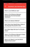 Accenture Java Interview Question capture d'écran 1