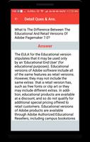 Adobe Pagemaker Interview Question capture d'écran 3