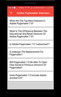 Adobe Pagemaker Interview Question poster