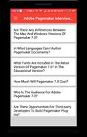 Adobe Pagemaker Interview Question Ekran Görüntüsü 1