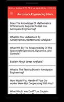 Aerospace Engineering Interview Question اسکرین شاٹ 1