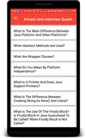 Aricent Java Interview Question Plakat