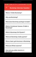 Bootstrap Interview Questions पोस्टर