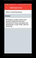 Bootstrap Interview Questions اسکرین شاٹ 1