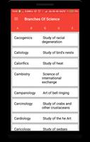 Branches of Science اسکرین شاٹ 2