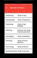 Branches of Science اسکرین شاٹ 3