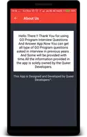 GO Program Interview Questions Screenshot 7