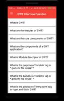 GWT Interview Questions الملصق