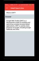 GWT Interview Questions captura de pantalla 2