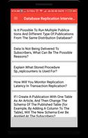Database Replication Interview Question Ekran Görüntüsü 1