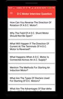 DC Motor Interview Question Screenshot 1