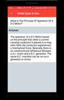 DC Motor Interview Question capture d'écran 2