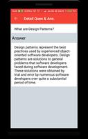 Design Pattern Interview Questions syot layar 1