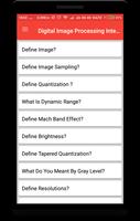 Digital Image Processing Interview Question पोस्टर