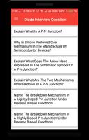 پوستر Diode Interview Question