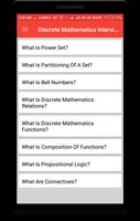 Discrete Mathematics Interview Question Ekran Görüntüsü 1