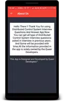 Distributed Control System Interview Question Screenshot 7