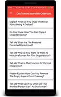 Draftsman Interview Question. Plakat