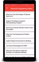 Electronic Engineering Questions Screenshot 1