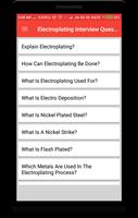 Electroplating Interview Question gönderen