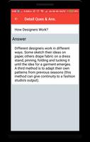 Fashion Designer Interview Question Ekran Görüntüsü 2