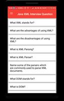 Java XML Interview Questions Affiche