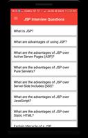 Interview Questions for JSP Plakat