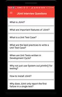 JUnit Interview Questions 海報