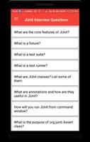 JUnit Interview Questions تصوير الشاشة 1