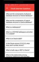 Oracle Interview Questions Affiche