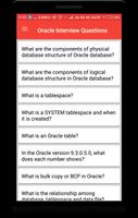 Oracle Interview Questions Poster