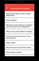 Interview Questions for Maven постер