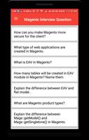 Magento Interview Question captura de pantalla 1