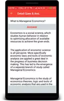 Managerial Economics Interview Question Screenshot 2