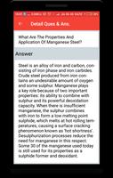 برنامه‌نما Metallurgical Engineering Interview Question عکس از صفحه