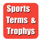 Sports Terms and Trophy 图标